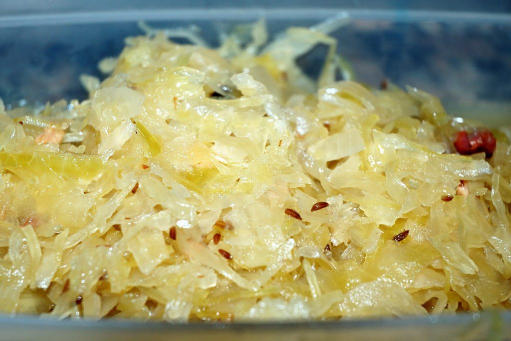 Garlic Sauerkraut