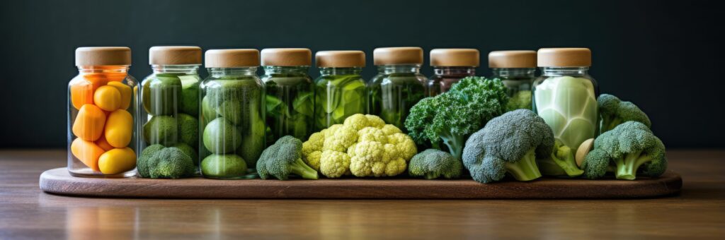 cruciferous vegetables to help balance estrogen--especially driving the pathway to the protective estrone form 2-OH-E1